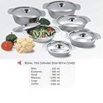 VINOD ROYAL VEG. SERVING DISH with cover 700 ml. Capacity