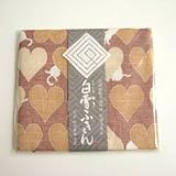 白雪ふきん 友禅染 ねこ モカ(シナモン)