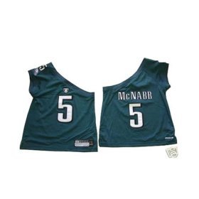 Donovan McNabb #5 Philadelphia Eagles NFL Girls/Junior One shoulder Jersey By Reebok