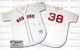 Curt Schilling Boston Red Sox #38 Authentic Russell MLB Baseball Jersey (Home Size 48)
