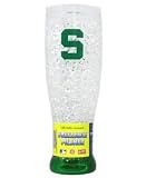 Michigan State Spartans Crystal Pilsner Glass
