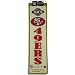 San Francisco 49ers Super Bowl 19 Wool Heritage Banner