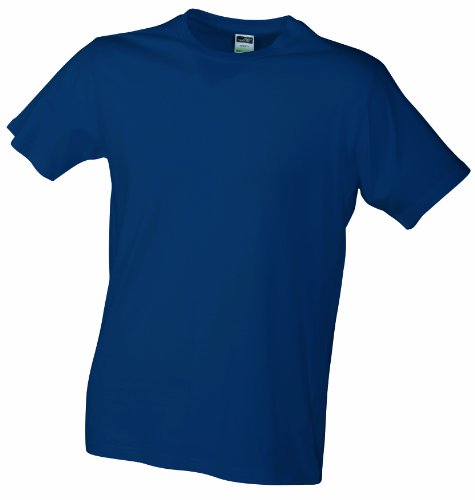 James & Nicholson Herren T-Shirt Slim Fit, navy, XL, JN911 ny im Preisvergleich 