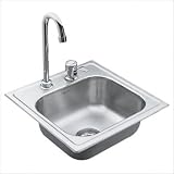 Bundle-53 Camelot Single Bowl Bar Faucet