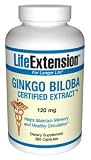 GINKGO BILOBA CERTIFIED EXTRACT 365 CAPSULES