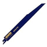 IRWIN 372960P5 9-Inch 10TPI Reciprocating Saw Blades for Demolition, 5 Pack