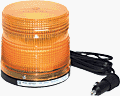 Tomar Electronics 550PMBSC-1274 Micro Lite II Magnetic Base with Straight Cord Strobe Amber