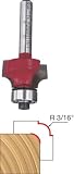 Freud 34-108 3/16-Inch Radius Rounding Over Bit with 1/4-Inch Shank