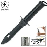 Black Survival Knife