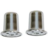 Jandorf Finial Thread 1 In., 1/4 In. 2 Nickel Finish Orrco Lamps 60110