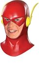 Comic Book Super Heroes Kids Costume Justice League The Flash Latex Cowl (Child Size) #4258
