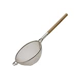 Bayou Classic Fine Mesh Basket W/ Wooden Handle