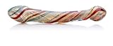 Don Wand Lattachino Double Head Glass Pleasure Wand, White