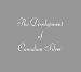 Book The Development of Canadian Silver