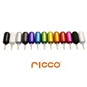 Ricco Mini Microphone Mic Portable Micro Speaker For VOICE MEMOS iPod Nano 4G Classic Touch / iPhone 2G 3G 3GS S and Mobile Phone with 3.5 mm Jack - Make Skype Call (VOIP) From Your iPod Touch (PINK ONE)