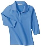 NEW Port Authority - Ladies 3/4 Sleeve 2-Snap Sport Shirt Blueberry-2X
