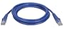Tripp Lite N001-003-BL 3' Cat5e Cat5 350MHz Blue Snagless Molded Patch Cable RJ45M/M - 3ft