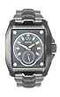 REACTOR Men's 95501 Fusion Black Pearl Dial Black Nitride Ion-Plated Watch