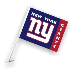 New York Giants Two Sided Car Flag