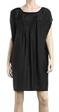 MAXSTUDIO SILK BROADCLOTH PLEATED DRESS