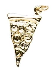 Rembrandt Charms Pizza Slice Charm