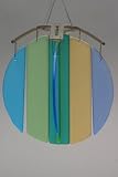Goose Rocks Designs Unity-m Handcrafted Stained Glass Wind Chime