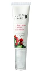 100% Pure Cosmetics - Organic Coffee Bean Eye Cream, 1 fl oz cream