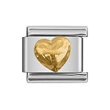 Zoppini Gold Heart Link