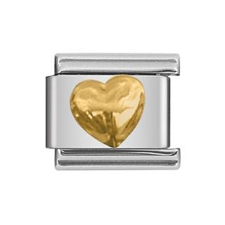 Zoppini Gold Heart Link