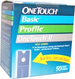 One Touch Test Strips-50CT by Lifescan