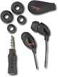 Rocketfish Mobile - Hands-Free Stereo Headset - Black/Red Model: RF-KNJ2