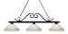 Z-Lite 149MB-WM12 44-Inch 3-Light Billiard / Island Fixture with White Glass Shades Z-Lite 149MB-WM12 44-Inch 3-Light Billiard / Island Fixture with White Glass Shades