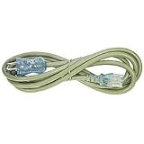 HOSPITAL GRADE POWER CORD, 15AMP, 14AWG, 10FT.