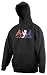 AMA LICENSED APPAREL PRO RACING HOODY BLK 2X PRO6401XXL