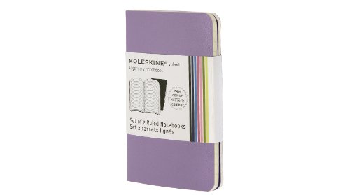 Moleskine Volant Notebook Ruled, Purple XSmall: 