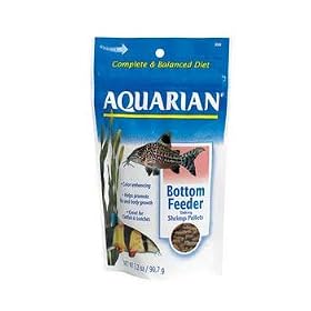 Aquarian Bottom Feeder Shrimp Pellets 3.2oz by SHOPZEUS