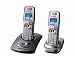 Produkt-Bild: Panasonic KX-TG8322GS, Schnurlostelefon mit AB und zus&auml;tzlichem Mobilteil inkl. Ladeschale, Duo, silber