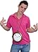 Bristol Novelty BA1019 Jumbo Clock Medallion | Brown, Unisex-Adult, Multi Coloured, One Size