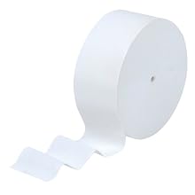 Kimberly-Clark Scott 07005 Coreless JRT Jr Bathroom Tissue for Manual JRT Dispensers, 2300' Length x 3-49/64" Width, White (Case of 12)