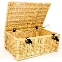 Luxury Wicker Gift Hamper Basket - Small