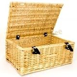 from Nextdaycoffee Wicker Gift Hamper Basket - Size 2