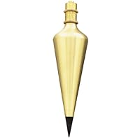 General Tools 800-12 12-ounce Brass Plumb Bob