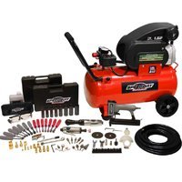 Speedway 6909 8-Gallon Air Compressor with 77 Piece Kit