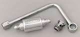 Edelbrock EDL-8131: Fuel Line, Steel, Thunder and Performer Series, Polished Aluminum Filter, -6 AN Inlet, Kit