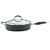 Anolon Advanced Hard Anodised Covered Saute Pan with Helper Handle, 24 cm