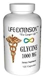 Glycine, 1000 mg, 100 capsules