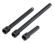 3/8 Inch Impact Extension, 3-6-8 Inch - 3 Piece