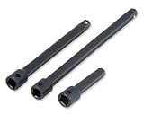 3-pc. 3/8 Drive Impact Extension Bar Set - 3, 6, 8