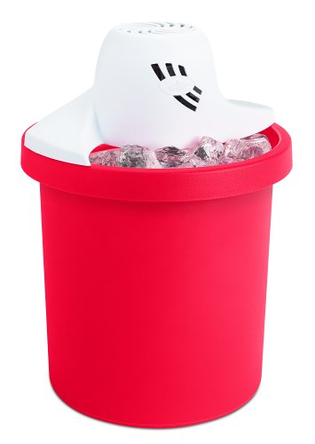 "Rival 8704-RD 4-Quart Electric Ice Cream Maker, Red" "Rival 8704-RD 4-Quart Electric Ice Cream Maker, Red"
