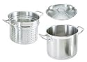 12 QT COMMERCIAL STAINLESS STEEL PASTA COOKER W/ LID